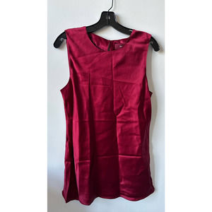 Sies Marjan Silk Shell Top Red 10